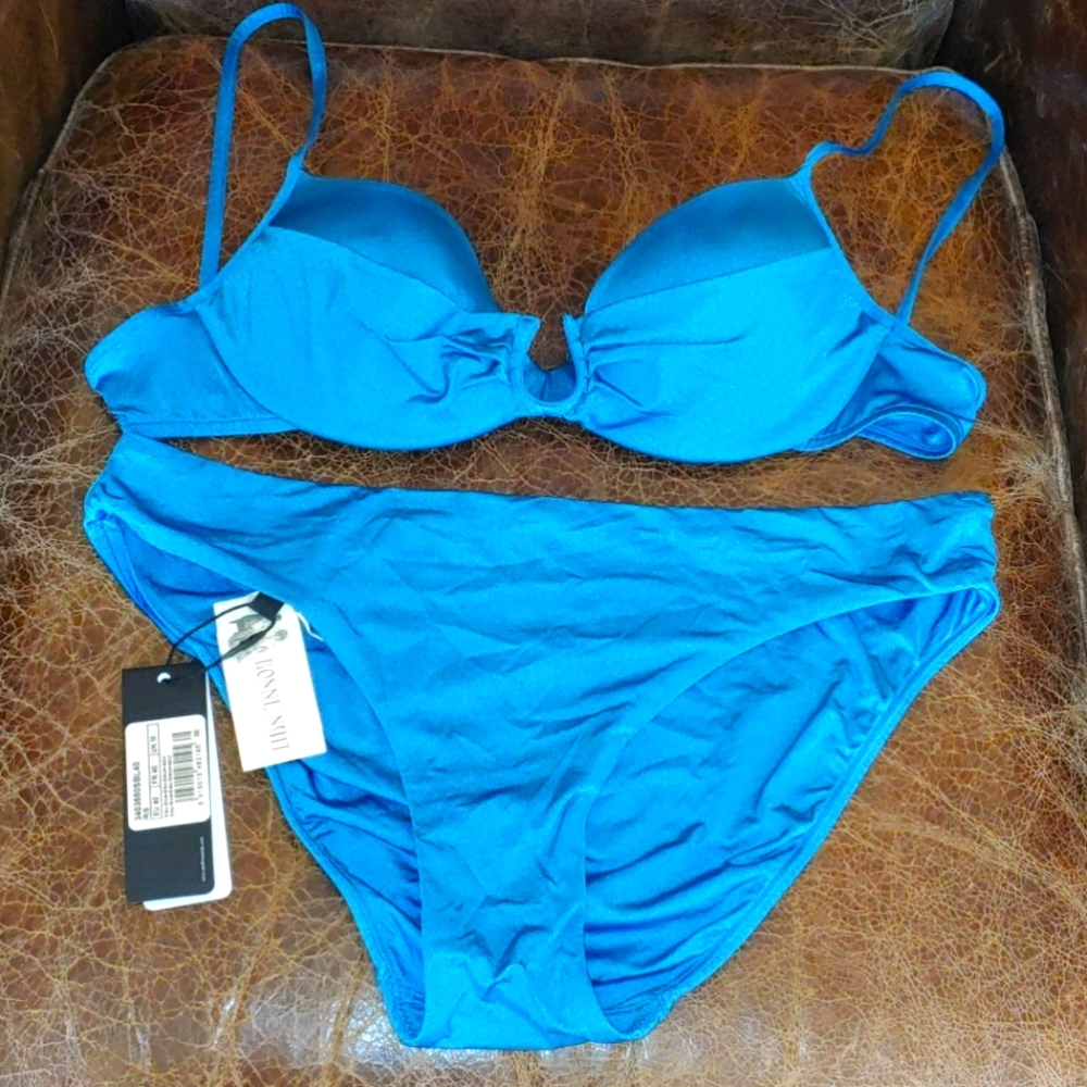 NEW Andres Sarda Iris Blue Bikini